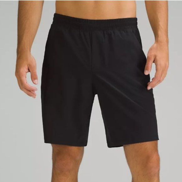 NWOT Lulu lemon Pace Breaker Lined Short 9"- Mens Size Medium Black - Picture 1 of 5